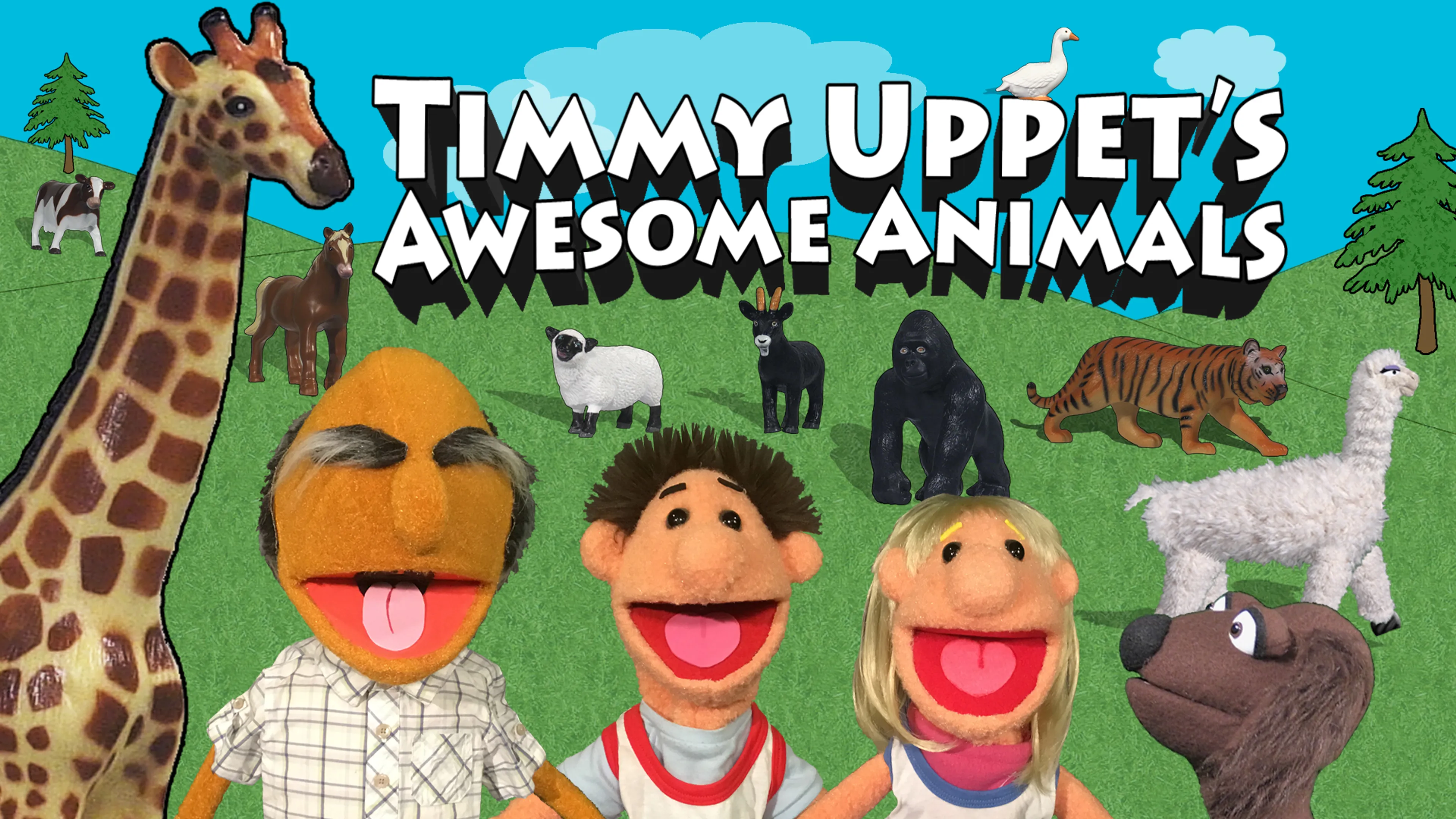 Timmy Uppet's Awesome Animals poster